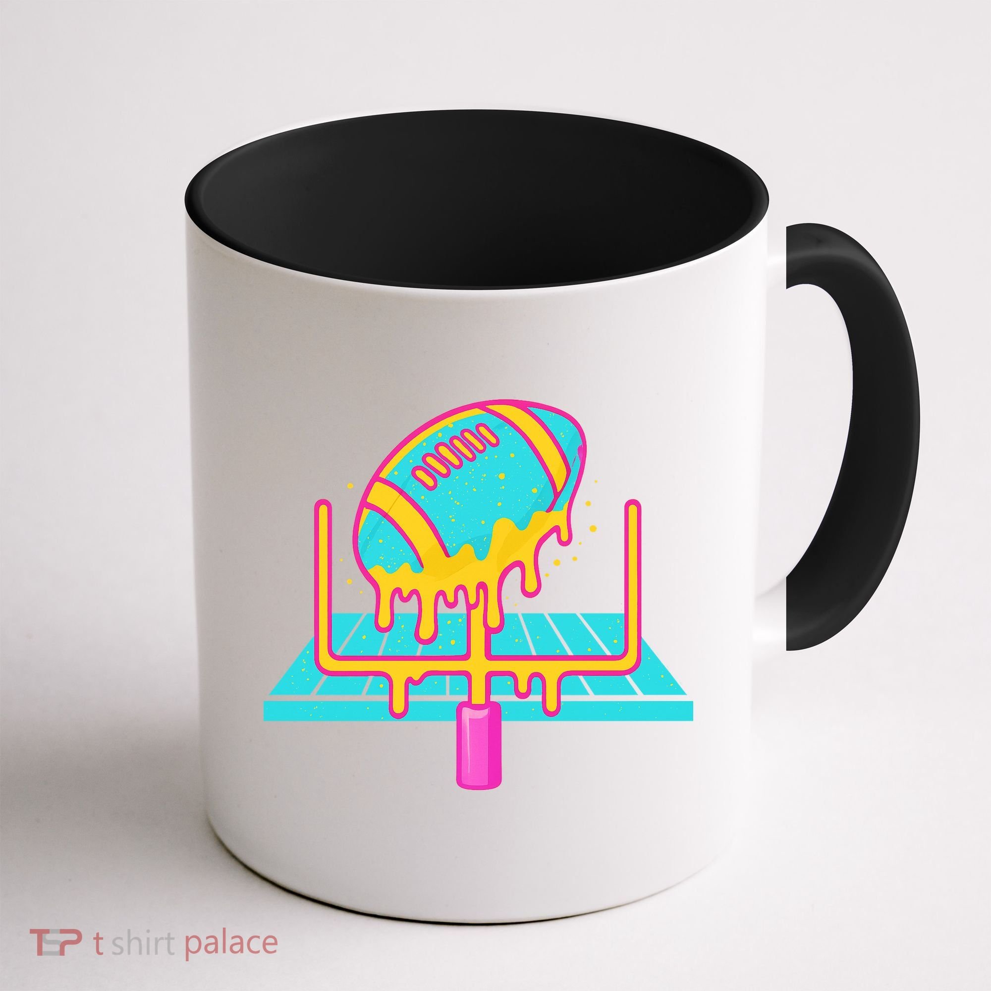 Football Ice Cream Drip Coffee Mug