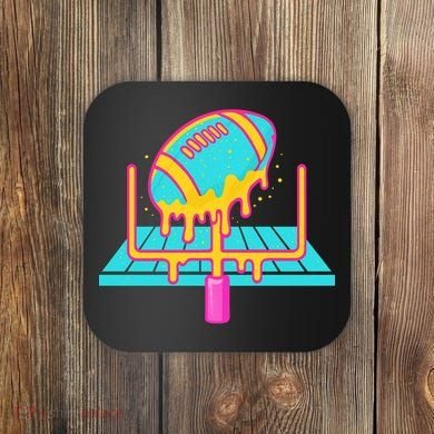 Football Ice Cream Drip Coaster