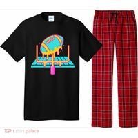 Football Ice Cream Drip Pajama Set thumb 0
