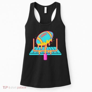 Football Ice Cream Drip Women's Tank Top
