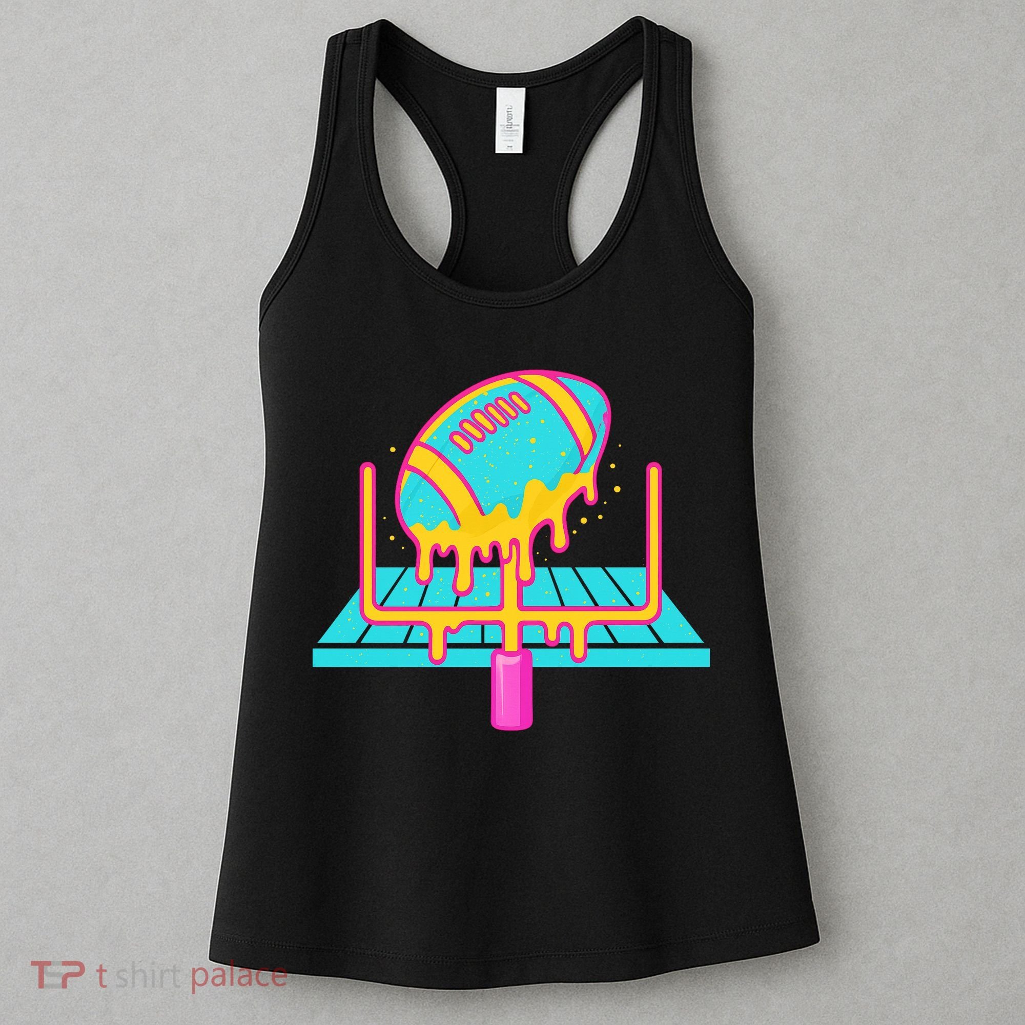 Football Ice Cream Drip Women's Tank Top