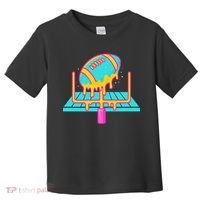 Football Ice Cream Drip Toddler T-Shirt thumb 0
