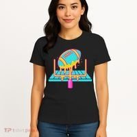 Football Ice Cream Drip Women's T-Shirt thumb 4