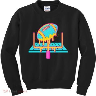 Football Ice Cream Drip Kids Sweatshirt