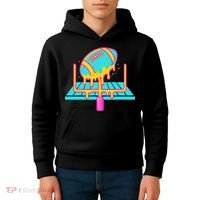Football Ice Cream Drip Kids Hoodie thumb 4