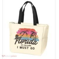 Florida Is Calling I Must Go Summer Vacation Gift Tote Bag thumb 3