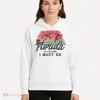 Florida Is Calling I Must Go Summer Vacation Gift Hoodie thumb 5