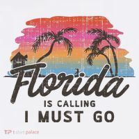 Florida Is Calling I Must Go Summer Vacation Gift Beanie thumb 2