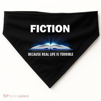 Fiction Because Real Life Is Terrible USA-Made Doggie Bandana