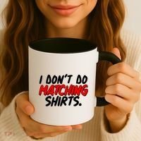 Funny I Don't Do Matchong Shirts Coffee Mug thumb 3
