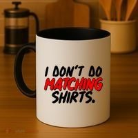 Funny I Don't Do Matchong Shirts Coffee Mug thumb 4