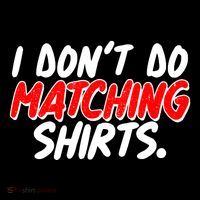 Funny I Don't Do Matchong Shirts Women's Hoodie thumb 2