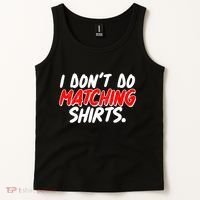 Funny I Don't Do Matchong Shirts Tank Top thumb 2
