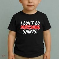 Funny I Don't Do Matchong Shirts Toddler T-Shirt thumb 2