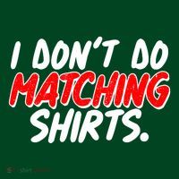 Funny I Don't Do Matchong Shirts Mousepad thumb 1