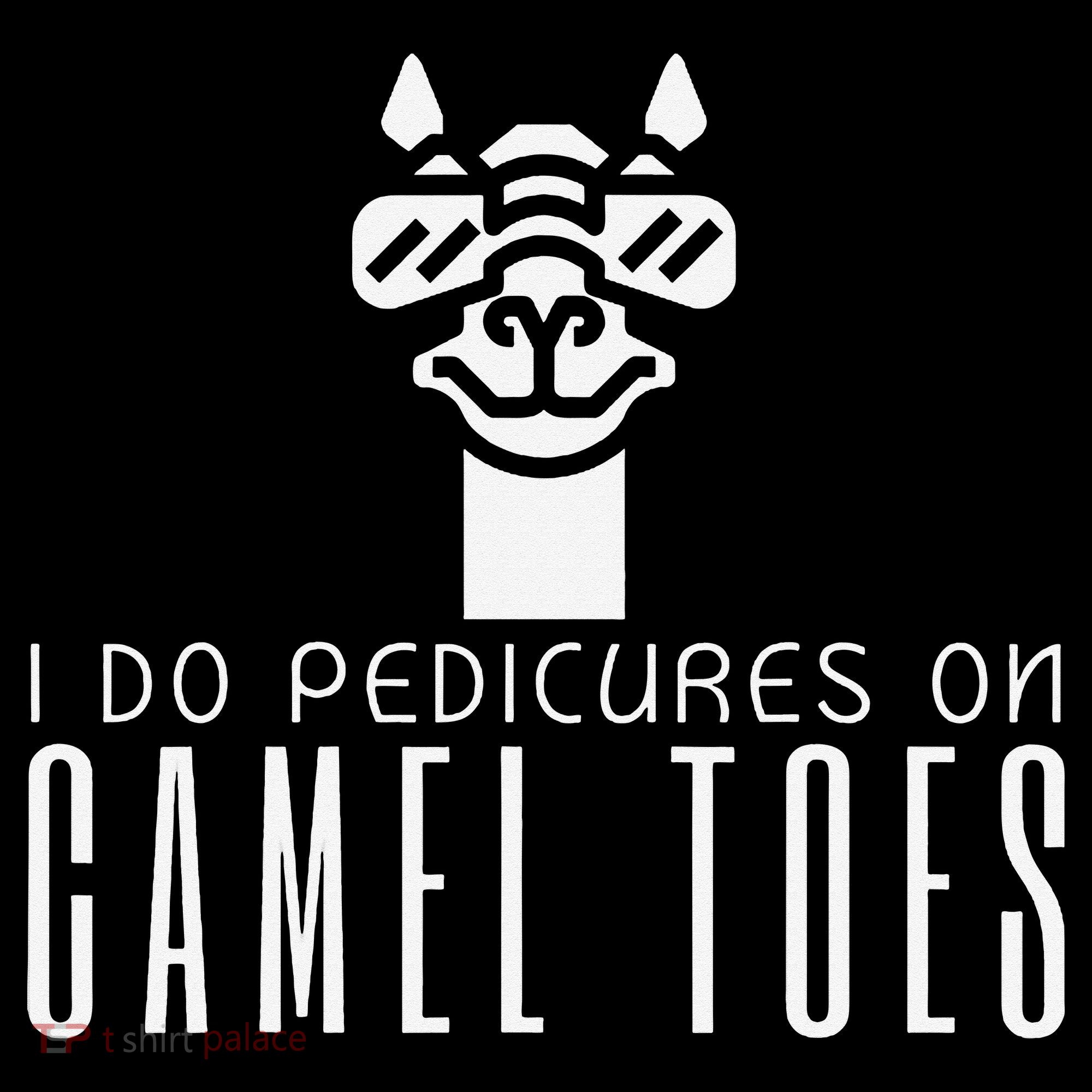 Funny I Do Pedicures On Camel Toes Quote Gift Women's Hoodie