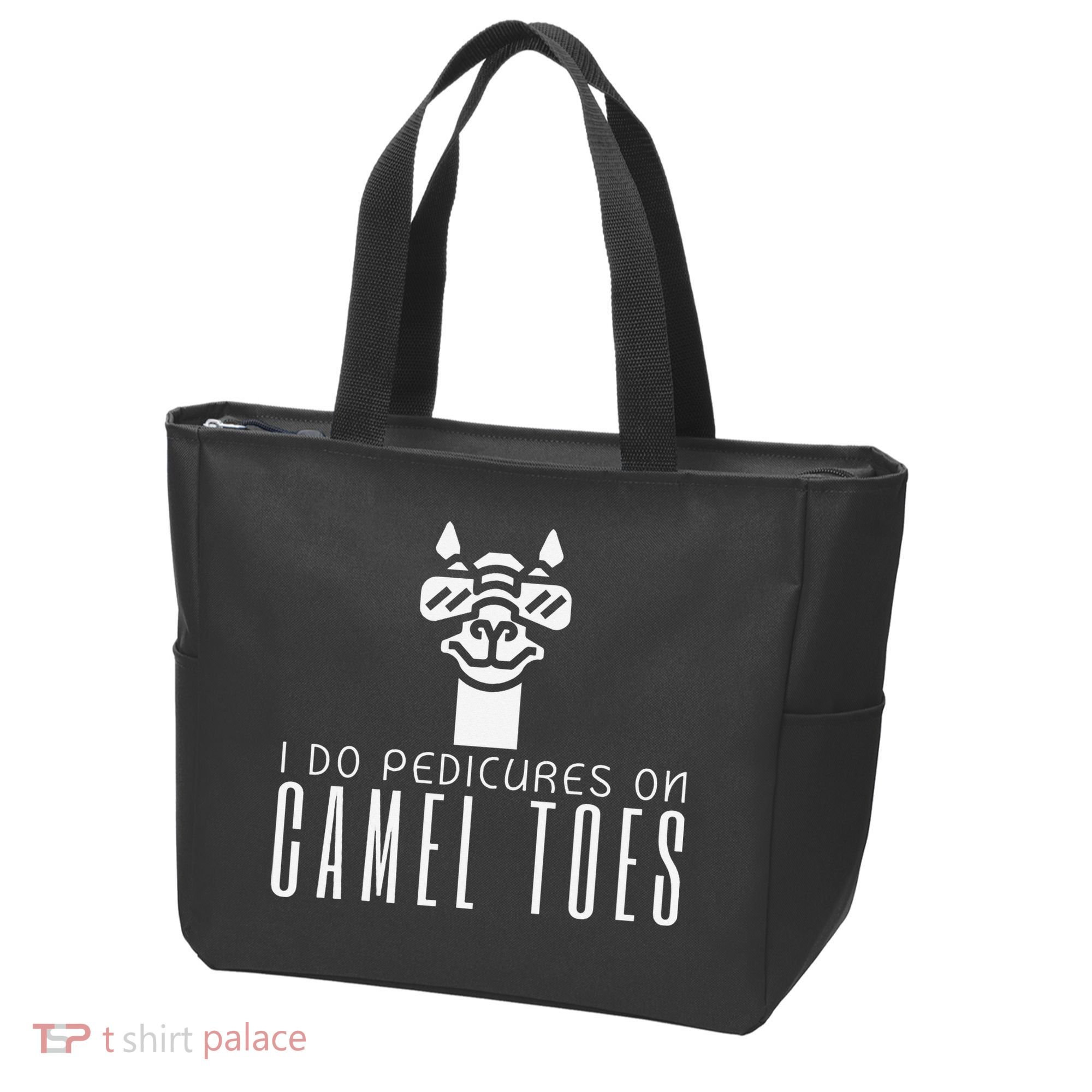 Funny I Do Pedicures On Camel Toes Quote Gift Tote Bag
