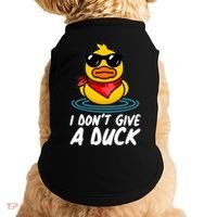 Funny I Dont Give A Duck Doggie Tank thumb 0