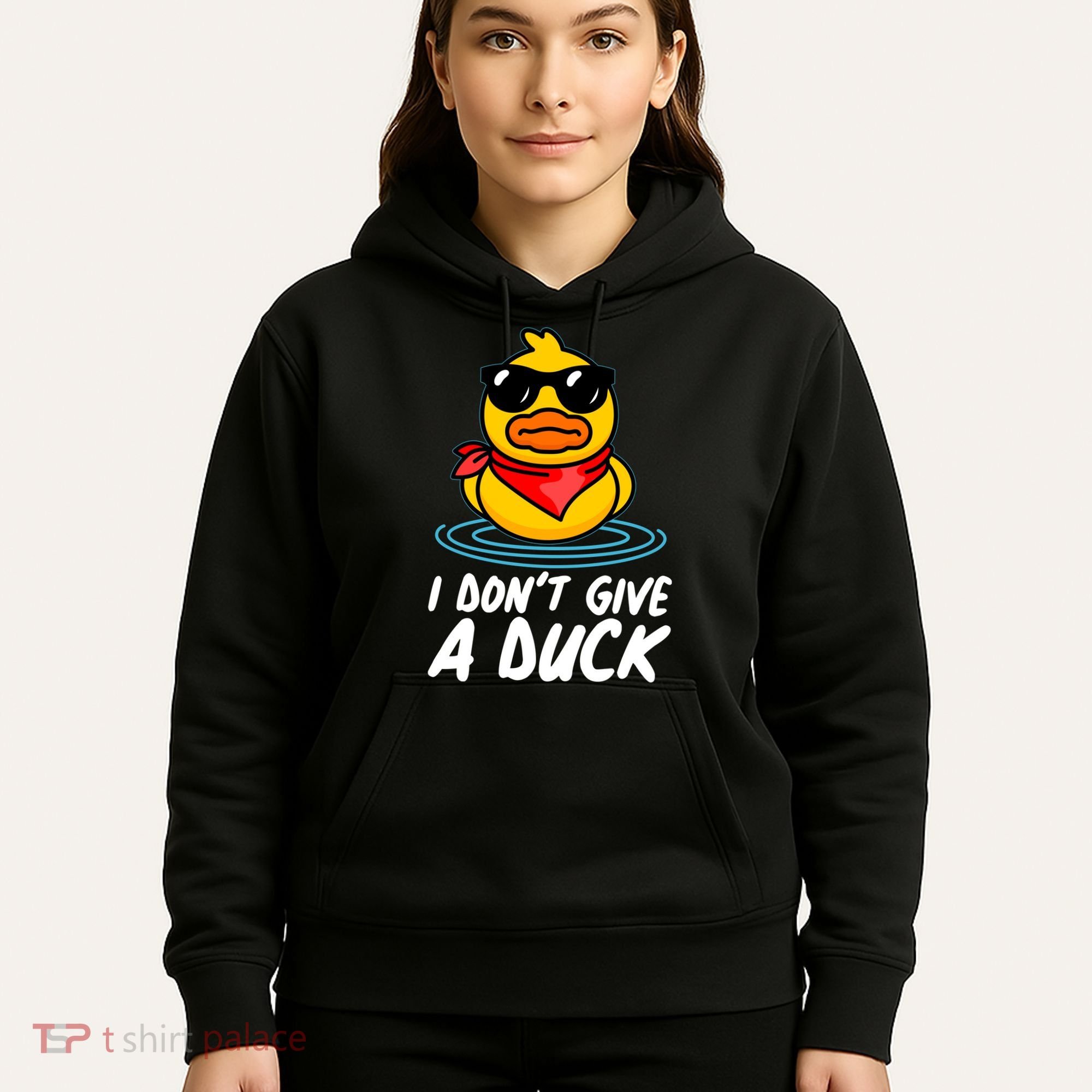 Funny I Dont Give A Duck Hoodie