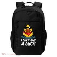 Funny I Dont Give A Duck Backpack thumb 0
