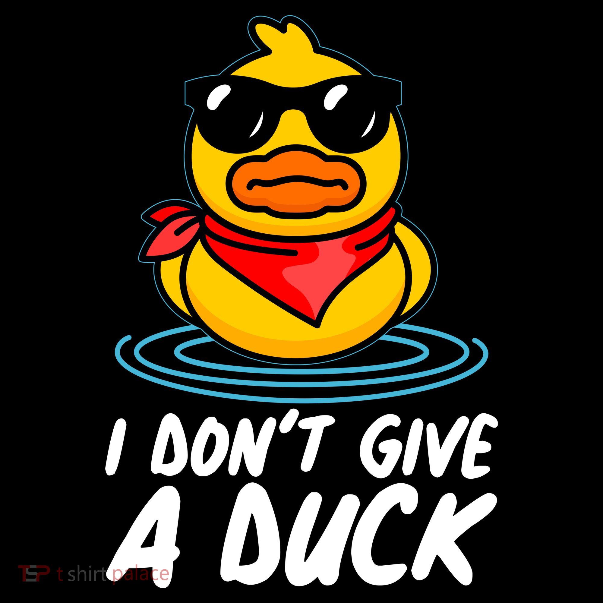 Funny I Dont Give A Duck Bucket Hat