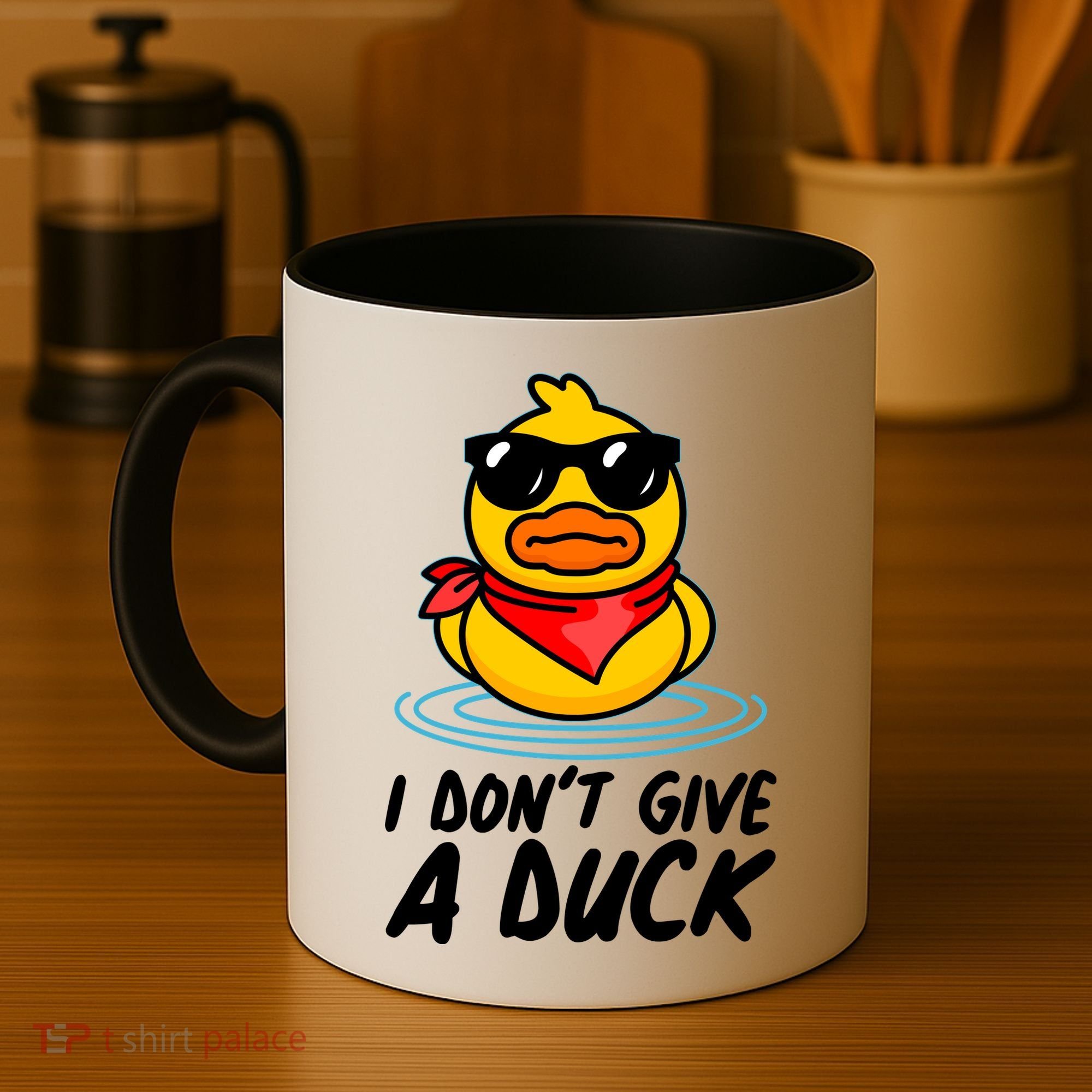 Funny I Dont Give A Duck Coffee Mug