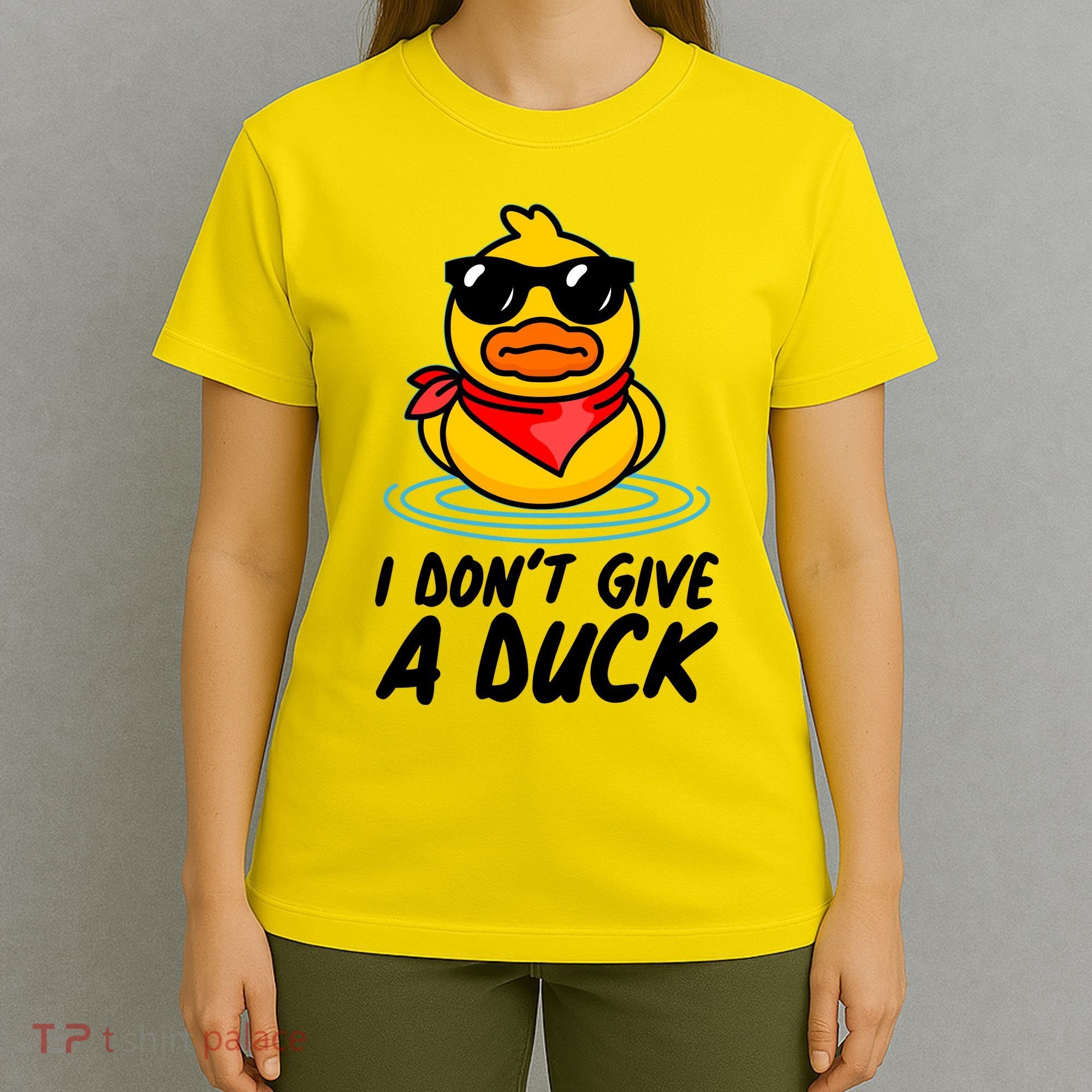 Funny I Dont Give A Duck T-Shirt