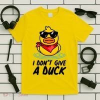 Funny I Dont Give A Duck T-Shirt thumb 5