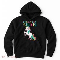 Funny I Do My Own Stunts Broken Arm Cute Magical Unicorn Hoodie thumb 0