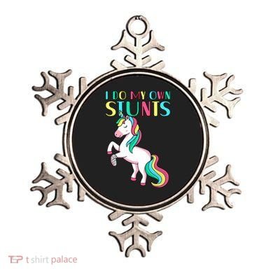 Funny I Do My Own Stunts Broken Arm Cute Magical Unicorn Ornament