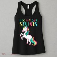 Funny I Do My Own Stunts Broken Arm Cute Magical Unicorn Women's Tank Top thumb 3