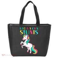 Funny I Do My Own Stunts Broken Arm Cute Magical Unicorn Tote Bag thumb 0