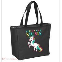 Funny I Do My Own Stunts Broken Arm Cute Magical Unicorn Tote Bag thumb 2