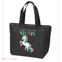 Funny I Do My Own Stunts Broken Arm Cute Magical Unicorn Tote Bag thumb 3