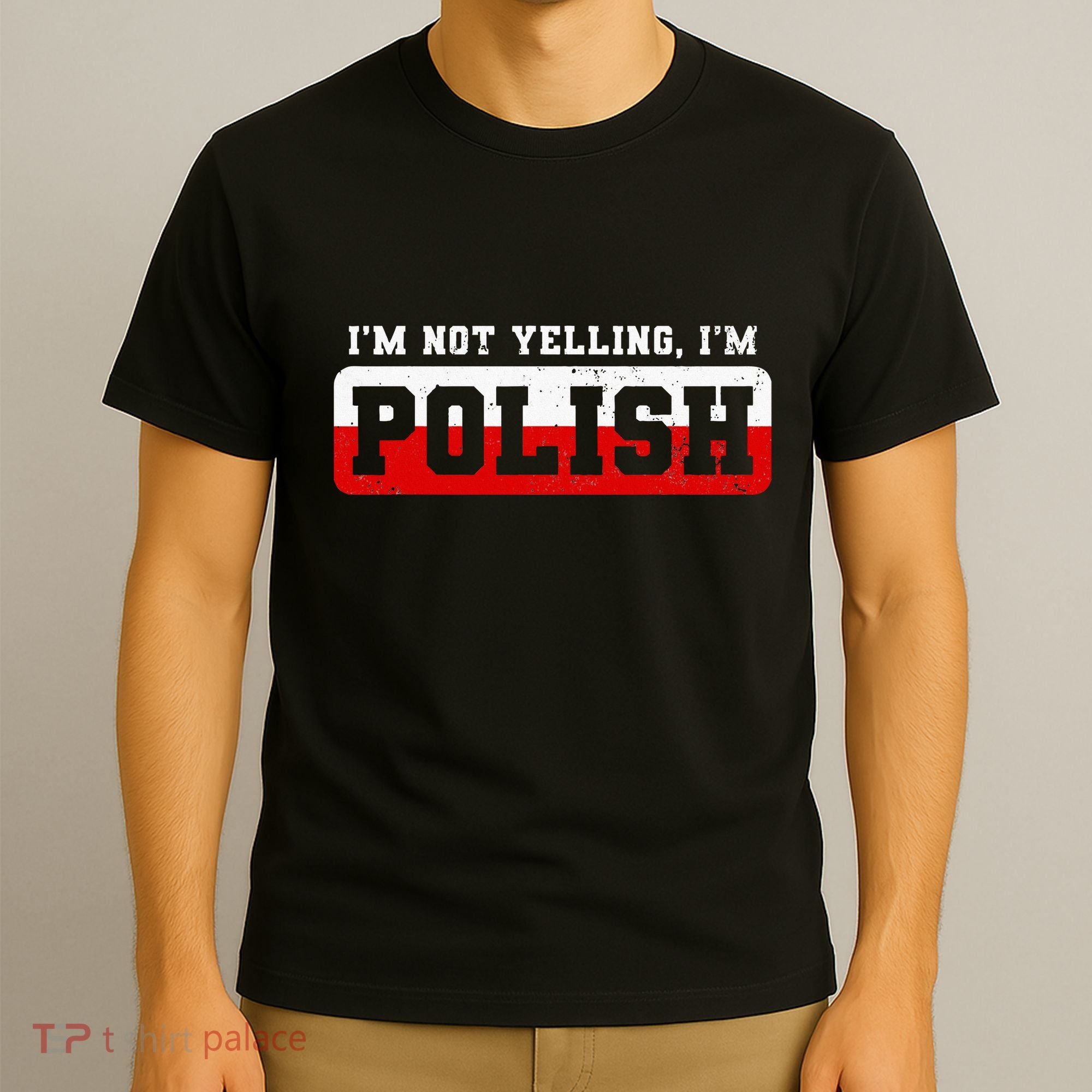 Funny I DonT Scream IM Polish Funny T-Shirt