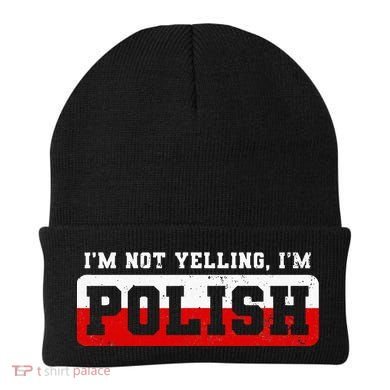 Funny I DonT Scream IM Polish Funny Beanie