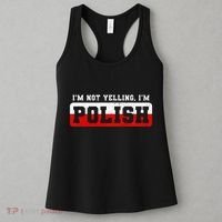 Funny I DonT Scream IM Polish Funny Women's Tank Top thumb 3