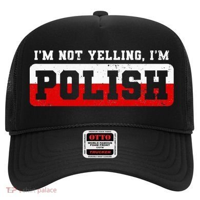 Funny I DonT Scream IM Polish Funny Hat