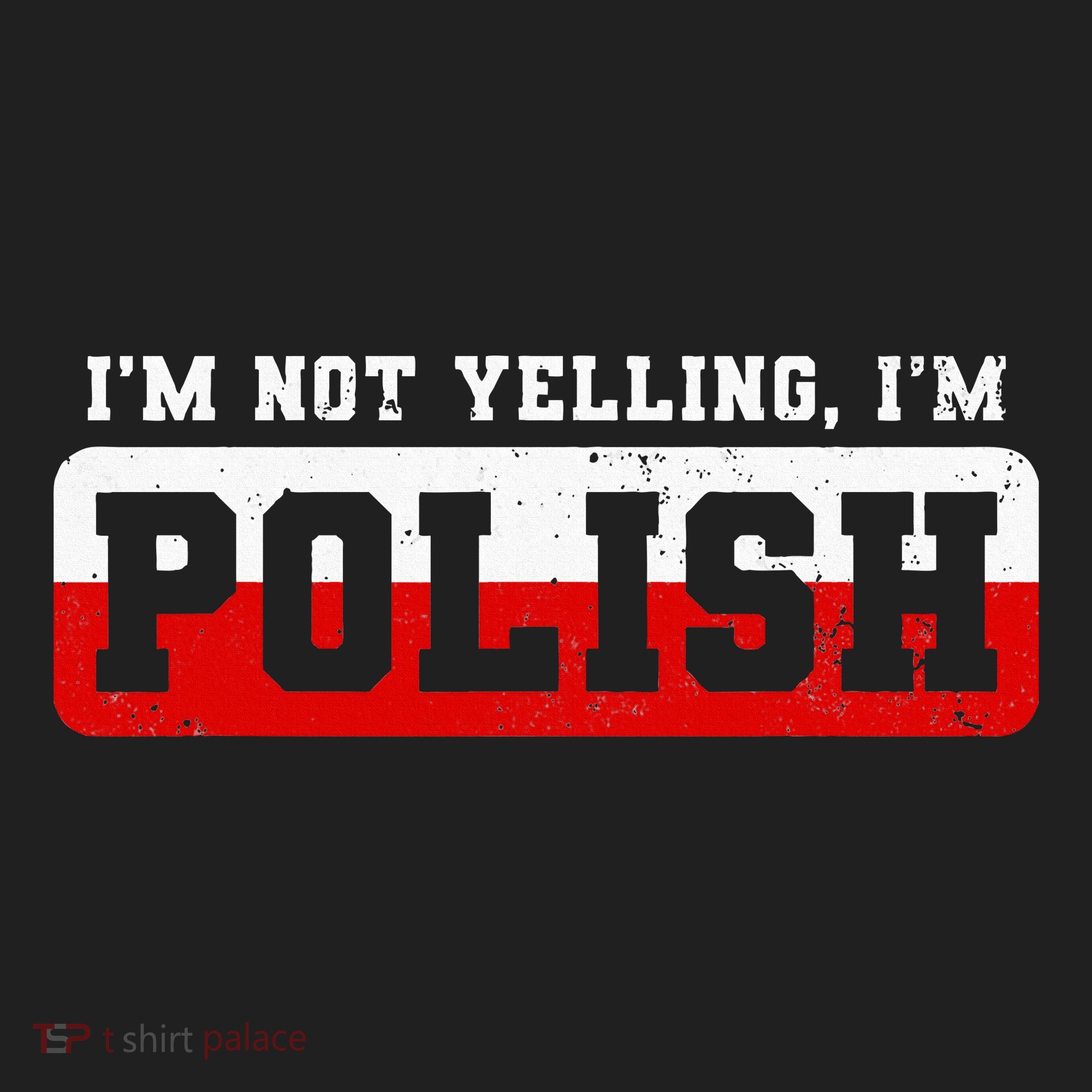 Funny I DonT Scream IM Polish Funny Golf Towel