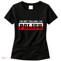 Funny I DonT Scream IM Polish Funny Women's T-Shirt thumb 0
