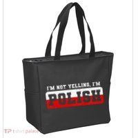 Funny I DonT Scream IM Polish Funny Tote Bag thumb 2