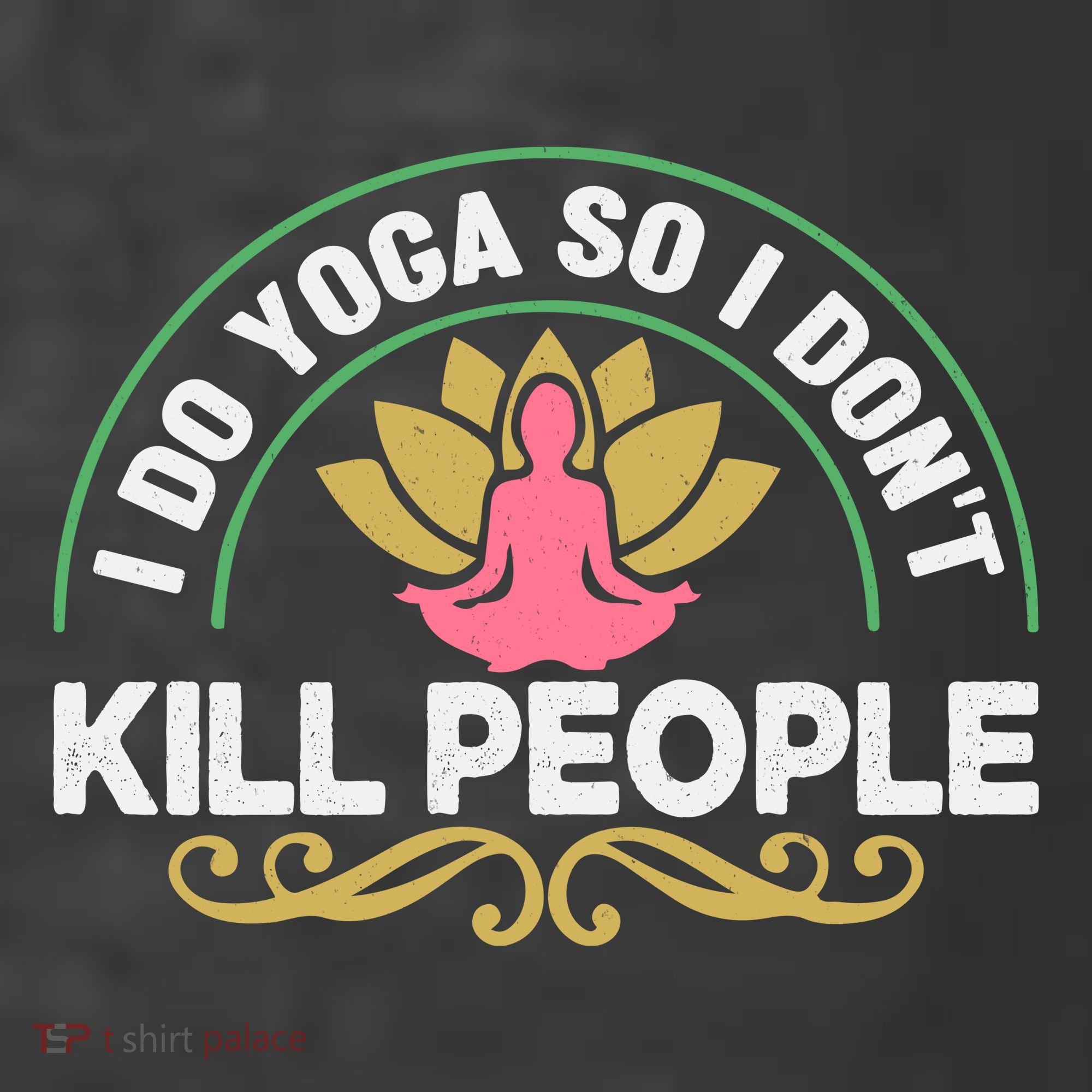 Funny I Do Yoga So I Don't Kill People Women's Hoodie