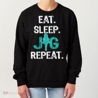 Funny Irish Dance Gift Cool Gift Eat Sleep Jig Repeat Women's Sweatshirt thumb 0