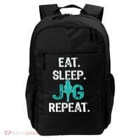 Funny Irish Dance Gift Cool Gift Eat Sleep Jig Repeat Backpack thumb 0