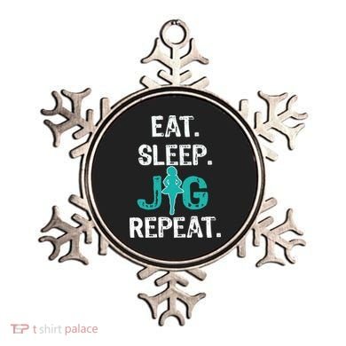 Funny Irish Dance Gift Cool Gift Eat Sleep Jig Repeat Ornament