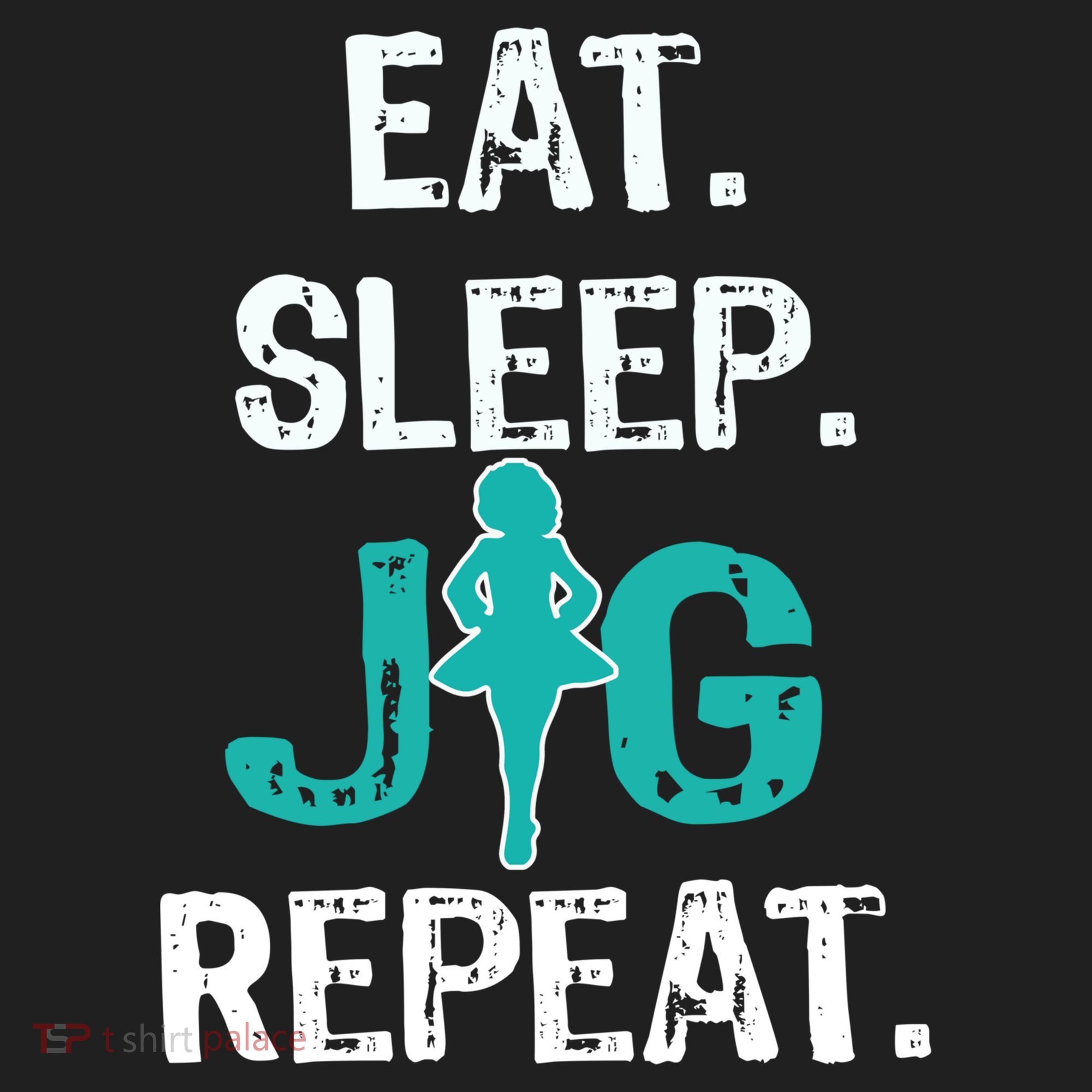 Funny Irish Dance Gift Cool Gift Eat Sleep Jig Repeat Hat