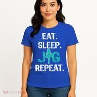 Funny Irish Dance Gift Cool Gift Eat Sleep Jig Repeat Women's T-Shirt thumb 4