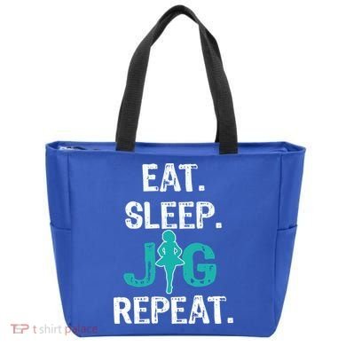 Funny Irish Dance Gift Cool Gift Eat Sleep Jig Repeat Tote Bag