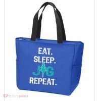 Funny Irish Dance Gift Cool Gift Eat Sleep Jig Repeat Tote Bag thumb 3