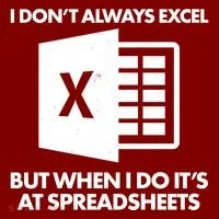 Funny I Don't Always Excel But When I Do It's At Spreadsheets Baby Bodysuit thumb 2